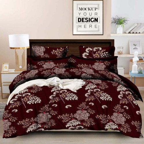 Flowrance Double Bedsheet FLO59101 (90*100)