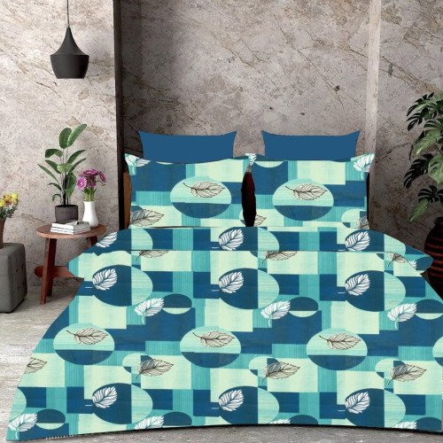 Gold Feather Double Bedsheet GLF59101 (90*100)